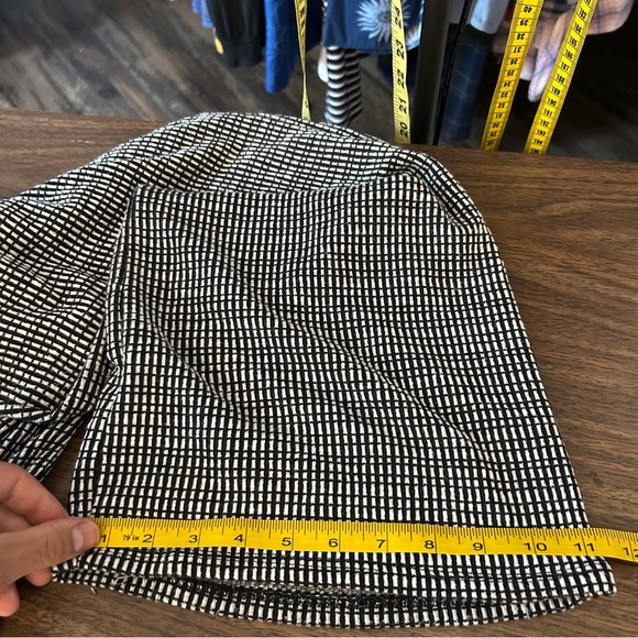 Caution To The Wind Monochrome Checkered Jumpsuit - Picture 10 of 10